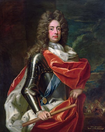 Retrato de John Churchill (1650-1722) 1º duque de Marlborough de Godfrey Kneller